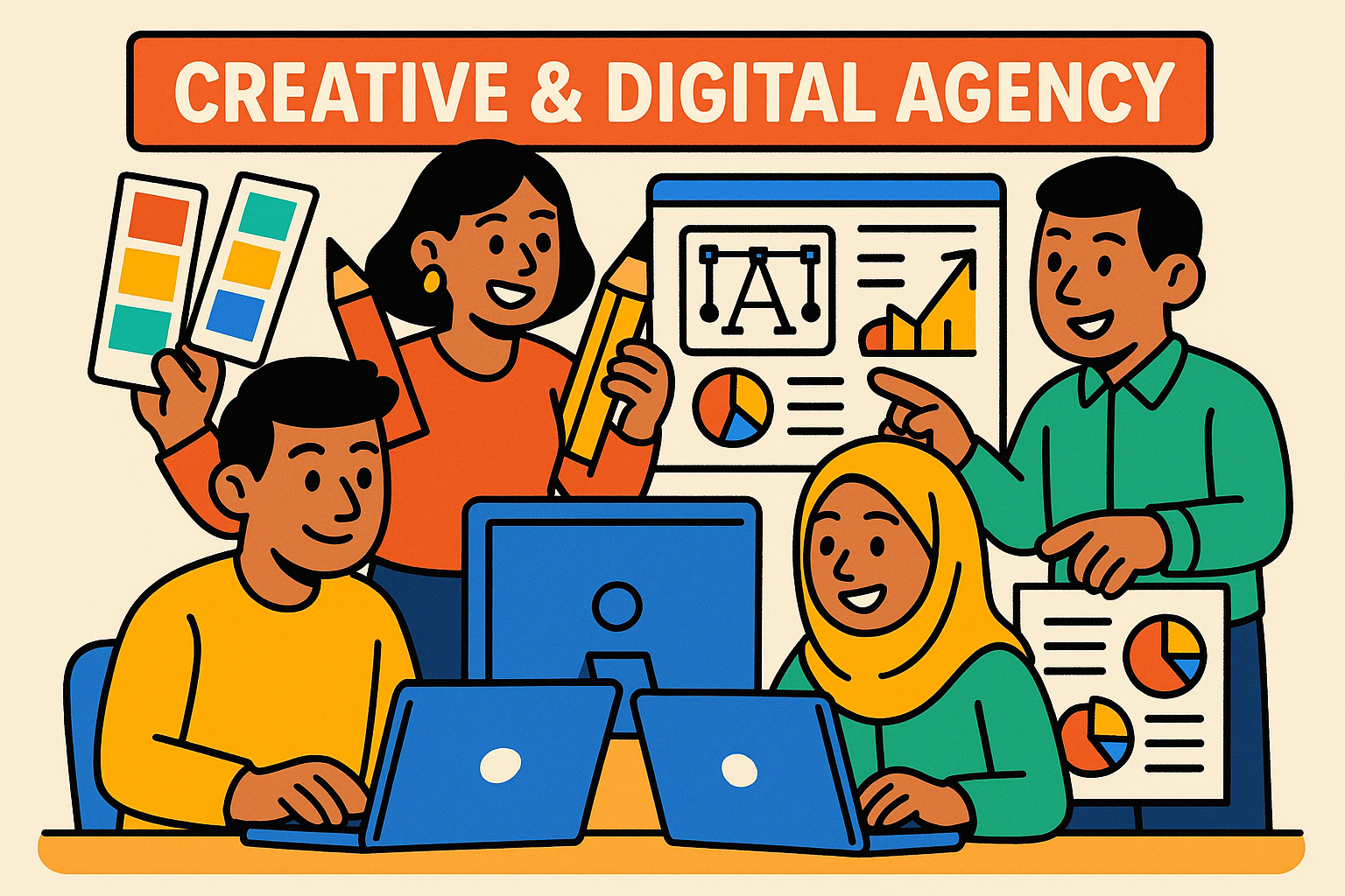 Agensi Kreatif & Digital: Strategi Tajam, Risiko Minim