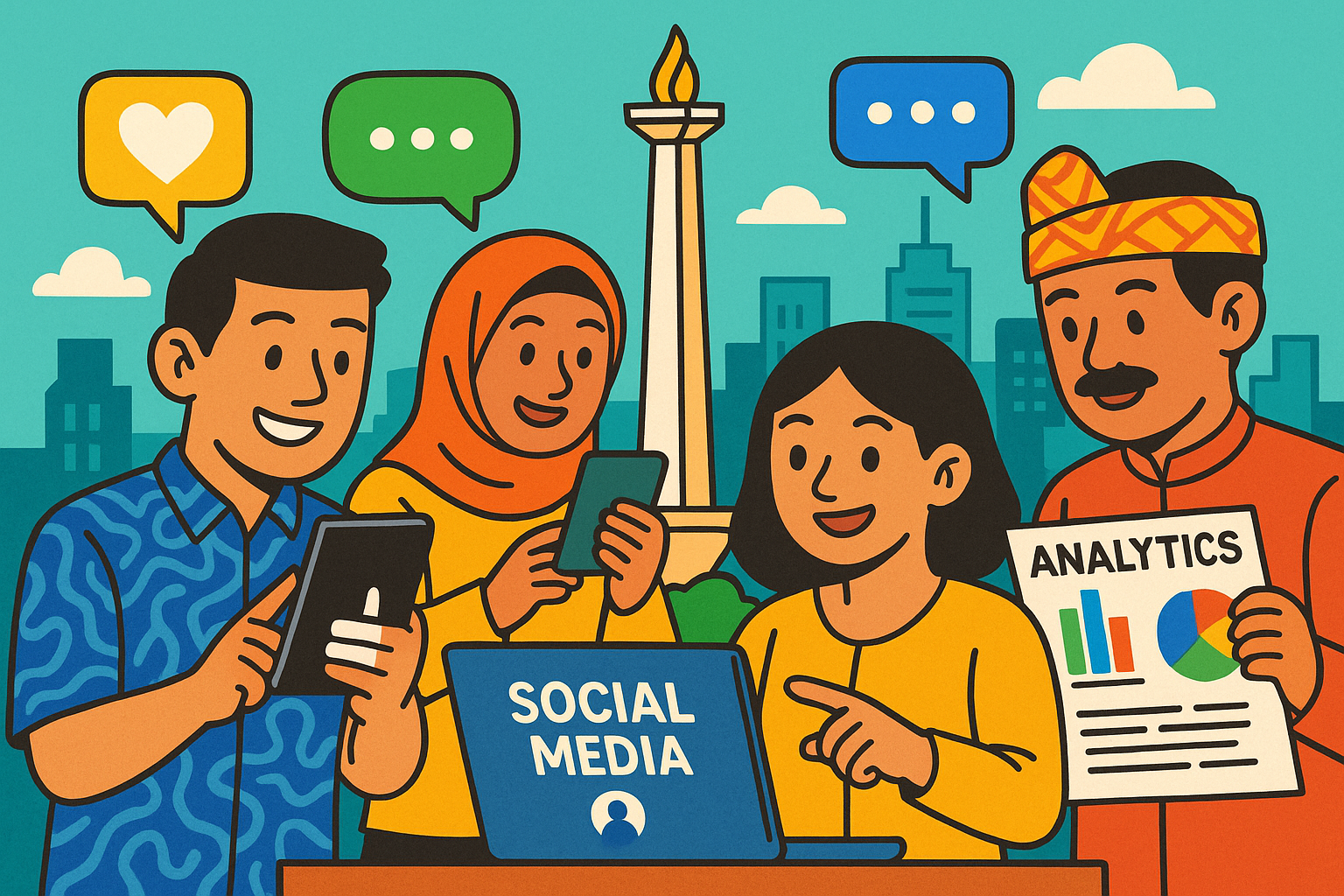 Sosial Media Manajemen Jakarta, Dampak Positif Cepat