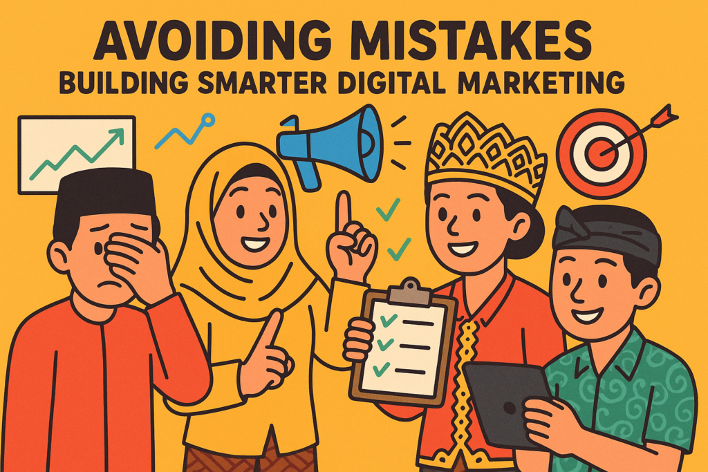 Kesalahan Digital Marketing yang Sering Terjadi dan Solusi