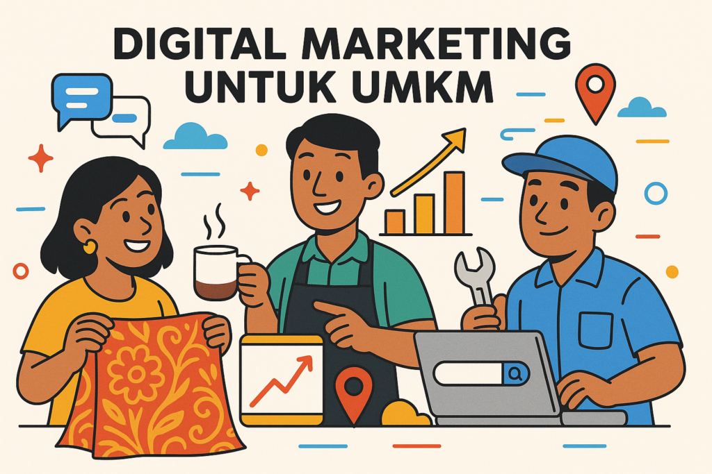 Digital Marketing Untuk UMKM, Pertumbuhan Positif Terukur