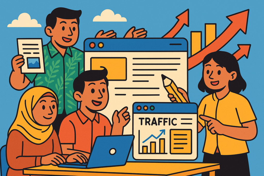 Cara Meningkatkan Traffic Website Bisnis yang Menguntungkan